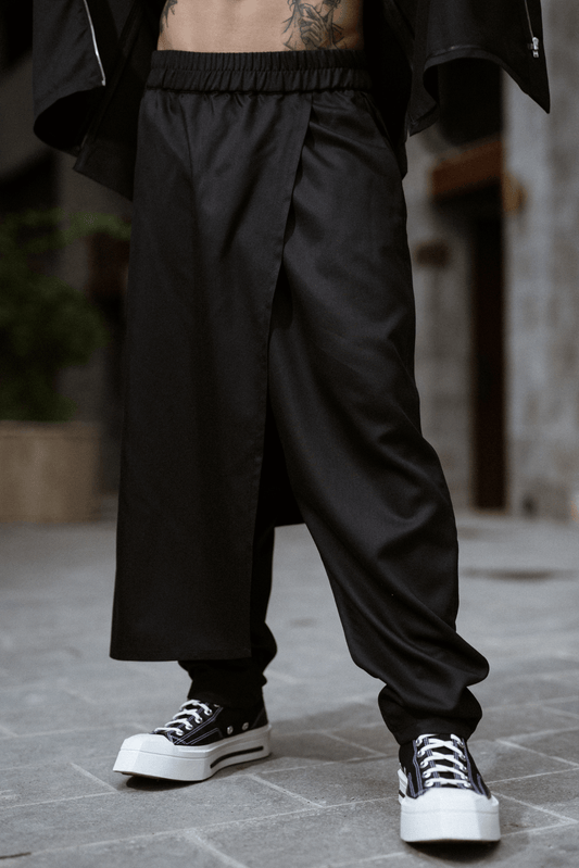 MENS JAPAN BLACK PANTS RONIN  - OVERZ