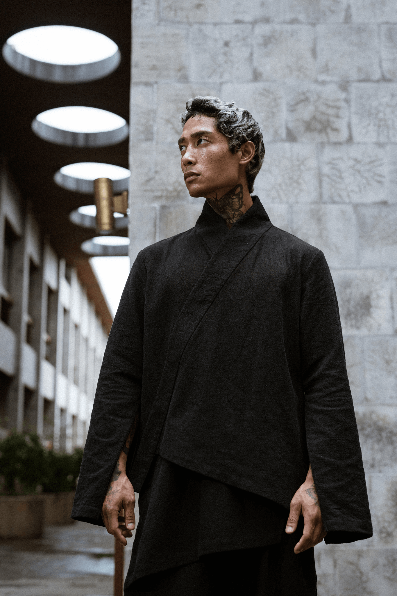 LINEN SHIRT RONIN - OVERZ CONCEPT WEAR