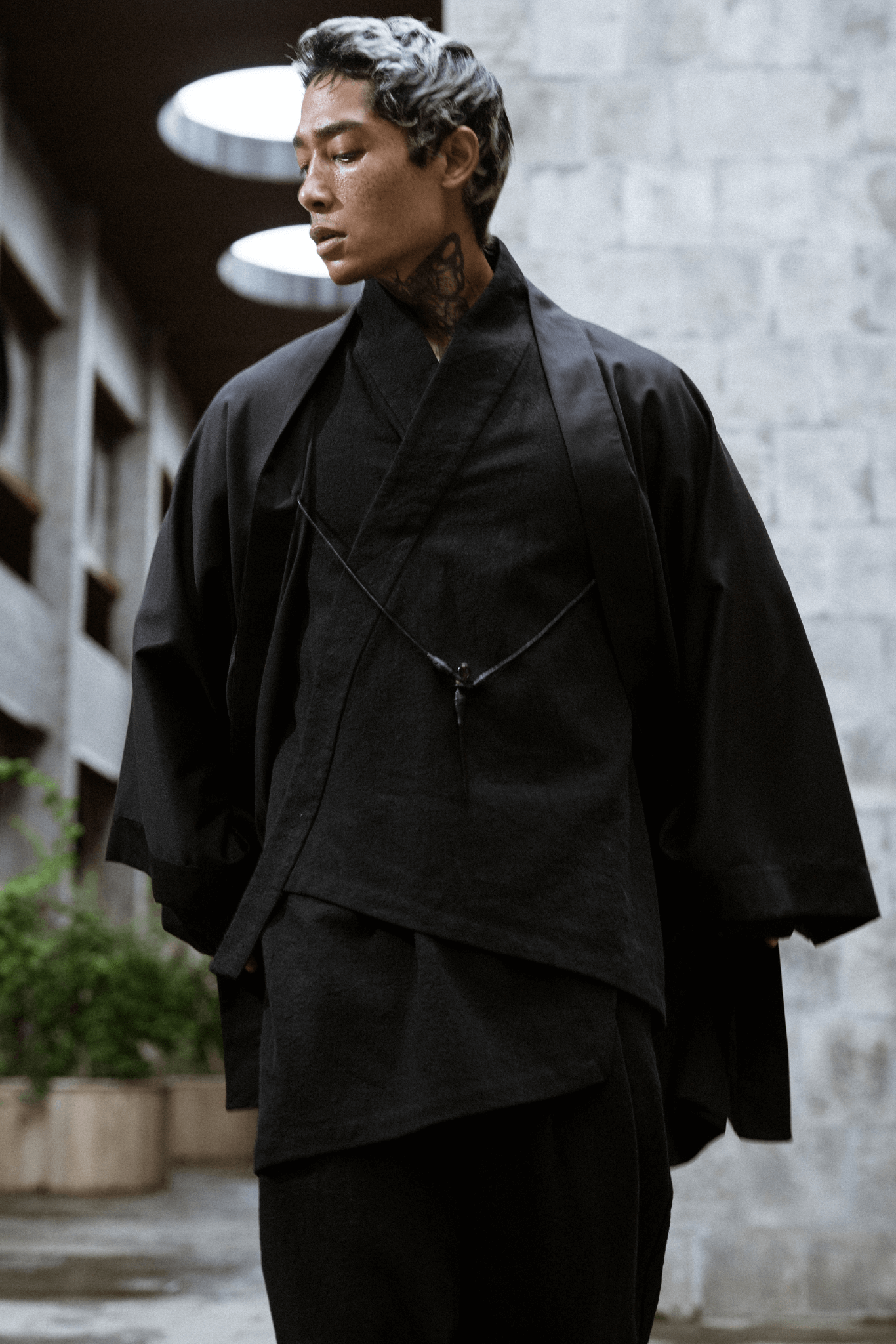 LINEN SHIRT RONIN - OVERZ CONCEPT WEAR