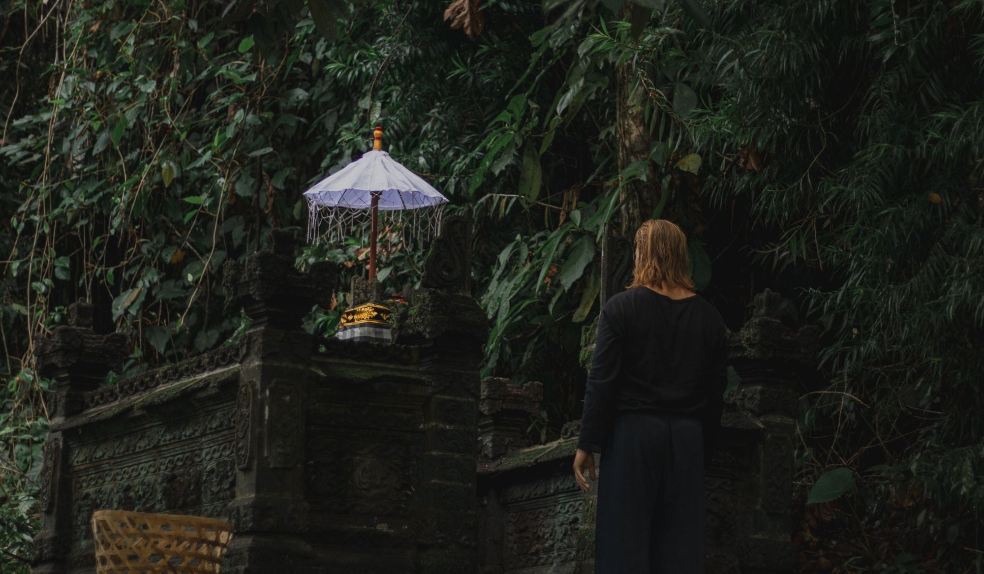 OVERZ clothing ritual in Bali, form over motivation concept