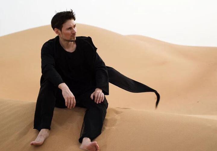 LOOK BY PAVEL DUROV THE FOUNDER OF TELEGRAM - OVERZ