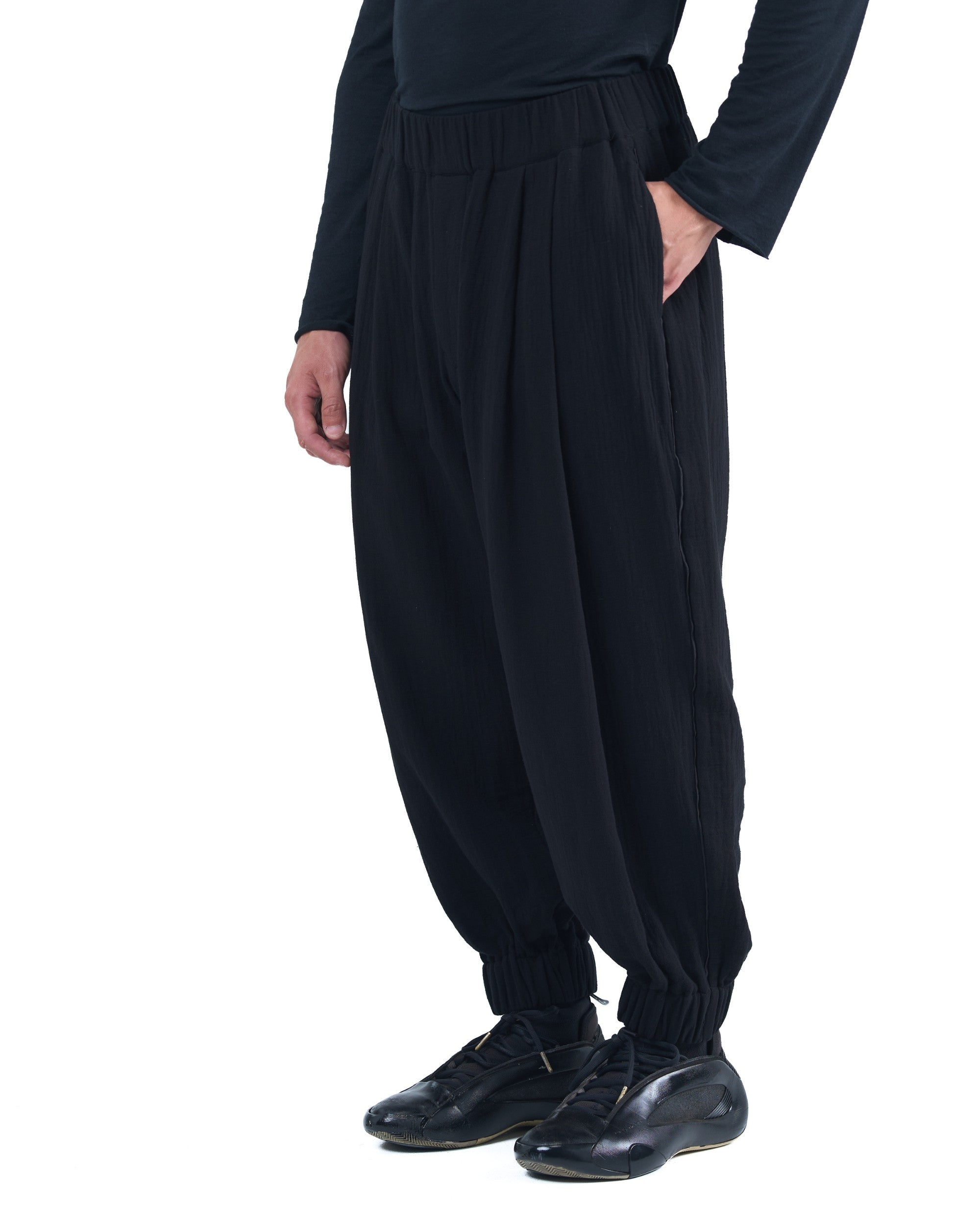 WIDE LEG JOGGER PANTS