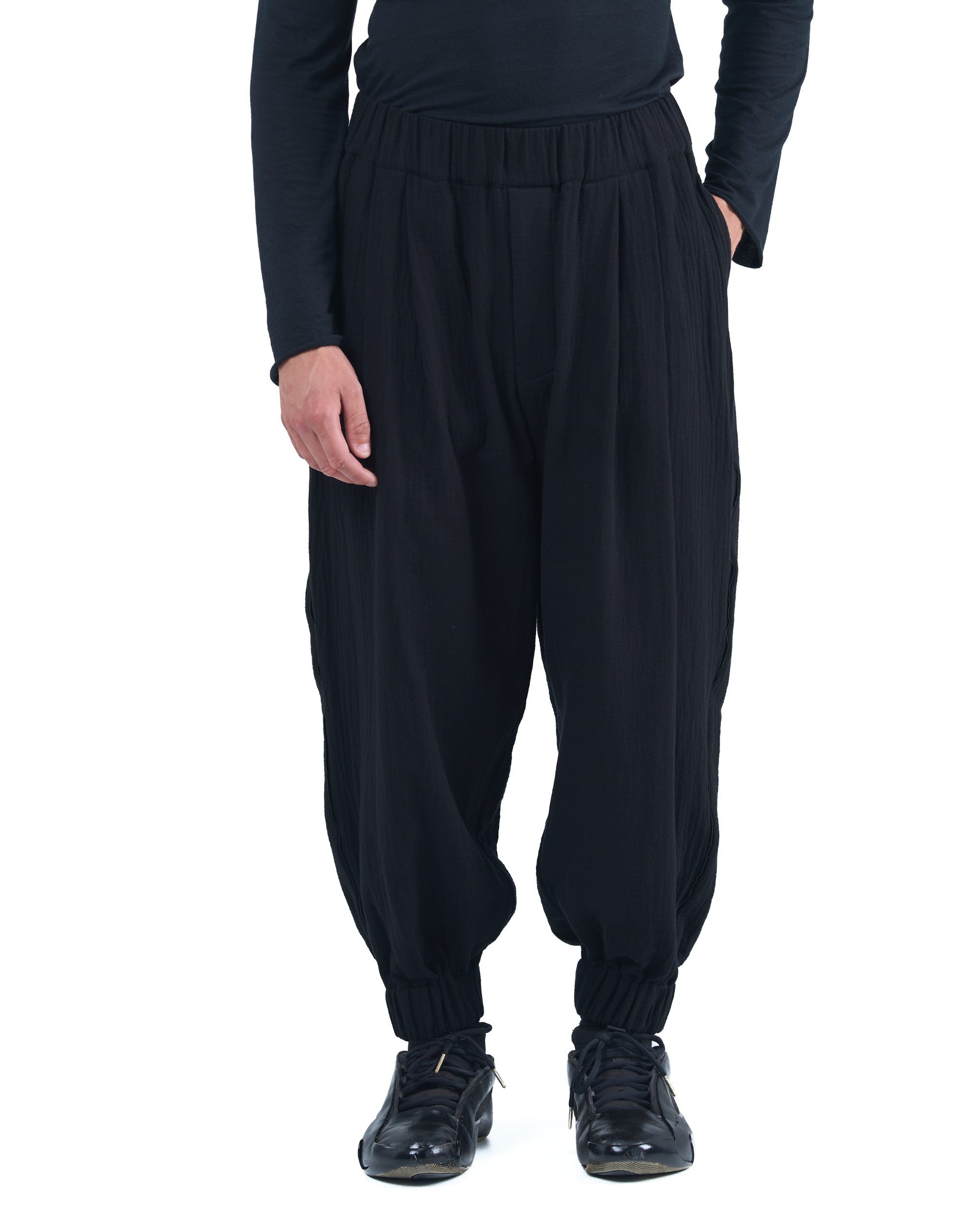 WIDE LEG JOGGER PANTS